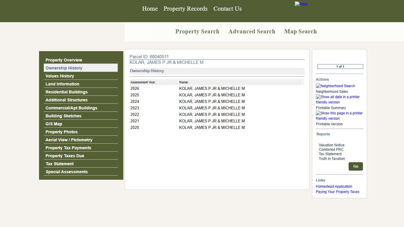 Crow Wing County Property Information
